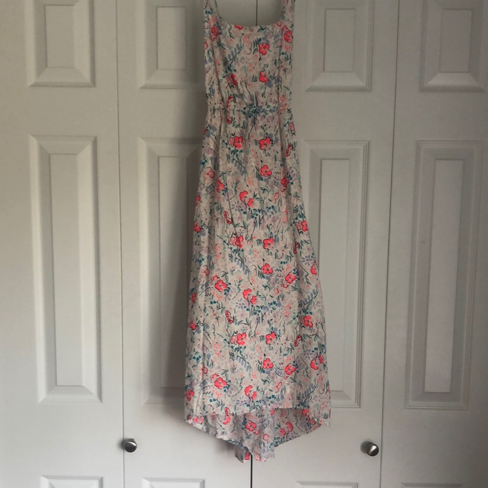floral cami midi dress